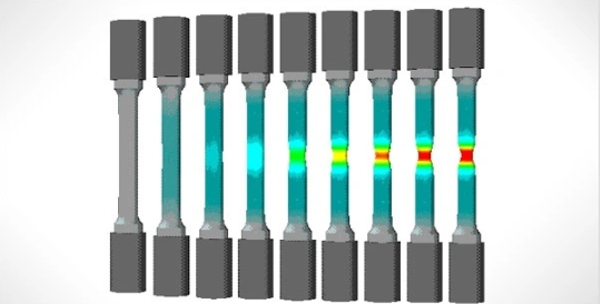 Uniaxial tension test